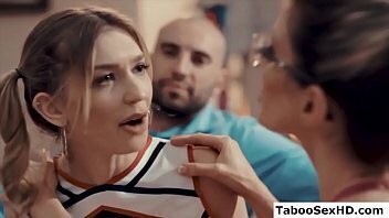 Stepmommy daughter threesome with horny