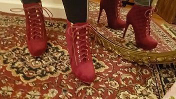 Foot Model Enjoys Foot Massage