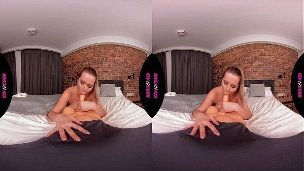 VRConk Busty chick learning please