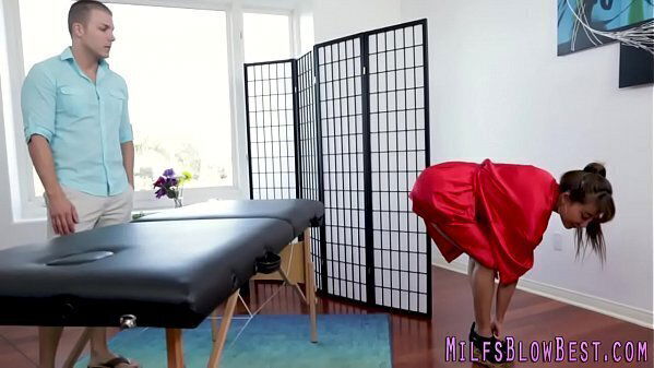 Asian milf fucking sucking