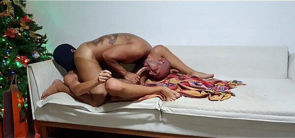 Ceia Natal mascarado DOTADO