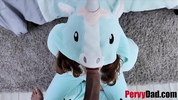 Ripping Daughter'_s Onesie &amp_ Fucking Her- Stephie Staar