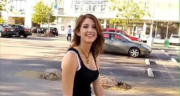 Mouthwatering sweetheart Karina brought to orgasm