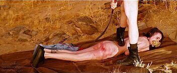 DOMTHENATION.COM with Brooke Johnson - New cinema-quality BDSM documentary site with rough sex and domination coming soon