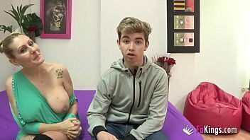 Nuria and her ENORMOUS BOOBIES fuck a 18yo rookie that &quot_has her son'_s age&quot_