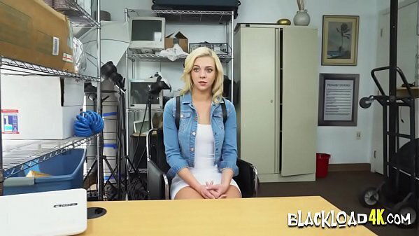 Hardcore interracial interview with this naughty teen