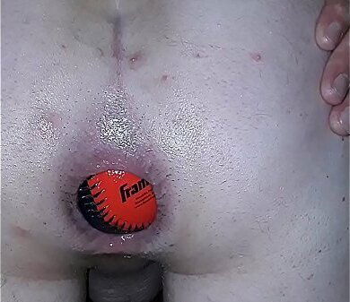 Baseball gaping hole