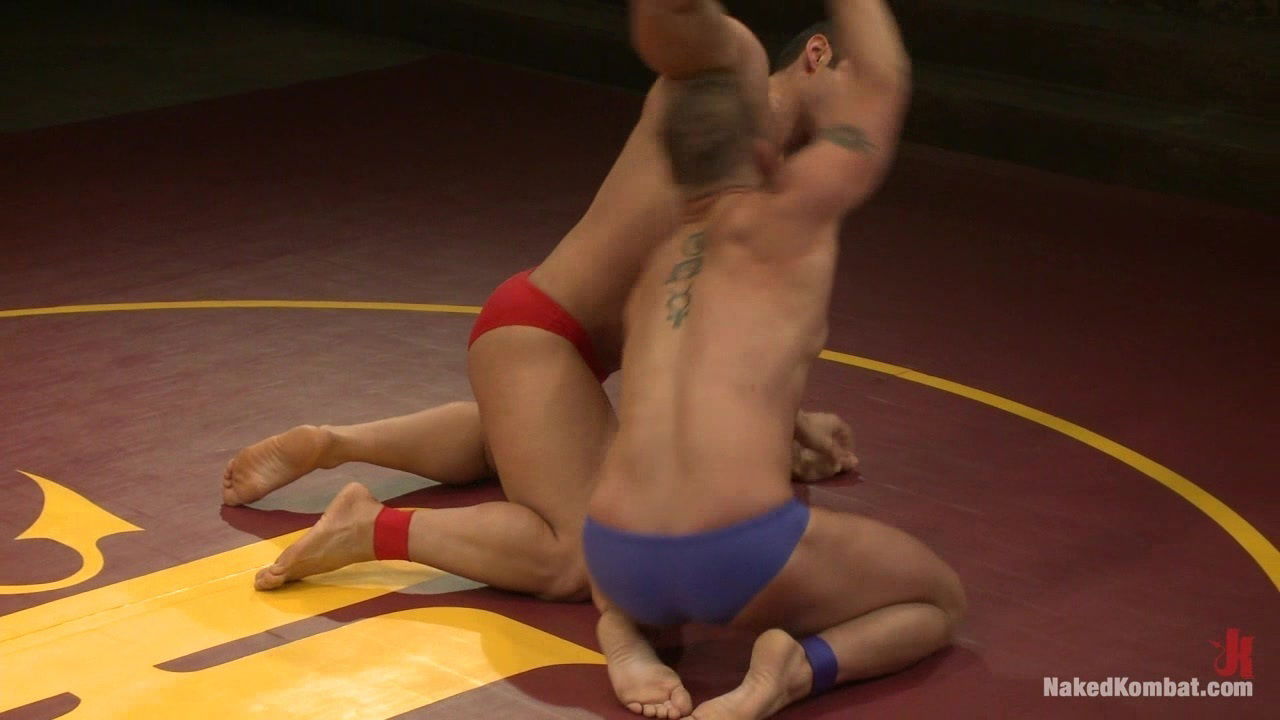 NakedKombat Marcus Titan Ruhl vs Jeremy Stonewall Stevens Muscled Oil Match