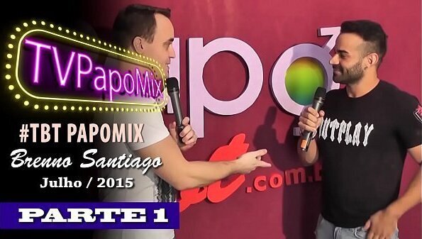#TBTPapoMix Ator Porn&ocirc_ Brenno Santiago PapoMix entrevista exibida julho 2015 Parte WhtasApp PapoMix (11) 94779-1519
