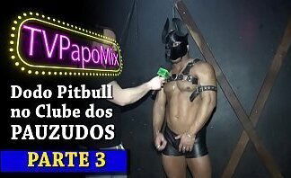 #PapoPriv&ecirc_ - De mascara, na jaula ou no sling, Dod&ocirc_ Pitbull se diverte durante entrevista no PapoMix - Parte 3 - Instagram:@TVPapoMix