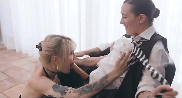 Lena Kelly trans fucks girl