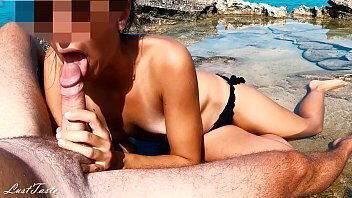 Random encounter turns into fuck! Horny young girl! LustTaste