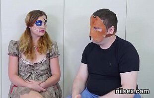 Kinky teen is brought in butt hole asylum for uninhibited therapy