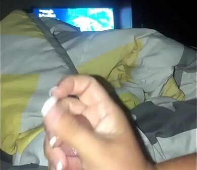 nutting hard jacking dick