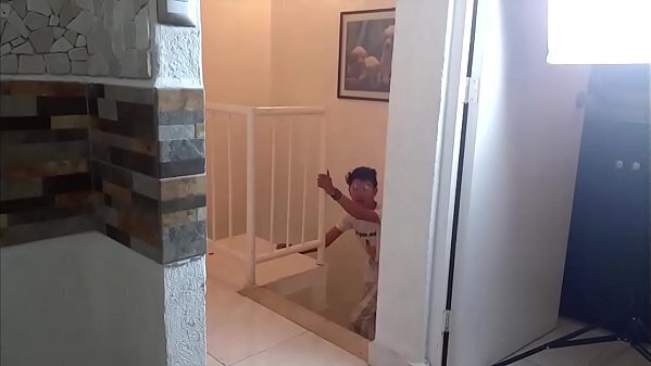 dana barzagli luna siendo espiadas compa&ntilde_ero cuarto