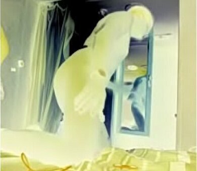 Athletic male mirror