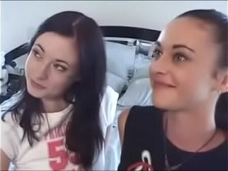 harlow plays with girl while black watches