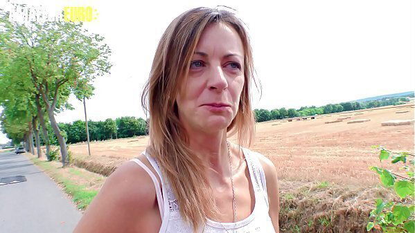 AMATEUR EURO German Mature Gets Picked Hard Fucked Liss Longlegs