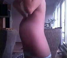 American Eagle Flight Attendant striptease