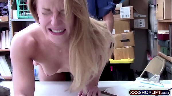 Innocent blonde virgin rough fucked