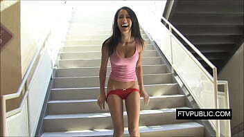 18yo latina caught public