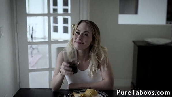 Mature couple seduce teen fuck