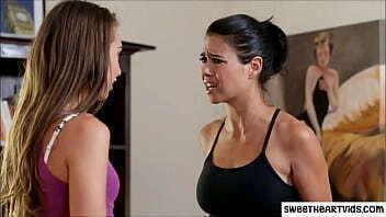 daughter having fight