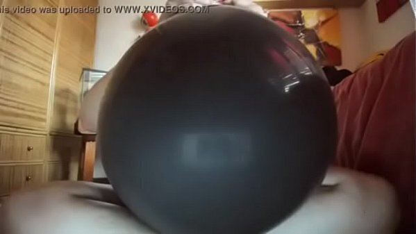 huge black balloon will used were hard cock!