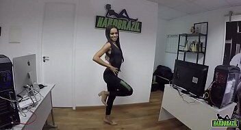 Alice Lemes tirando tudo para fotos Hardbrazil Binho