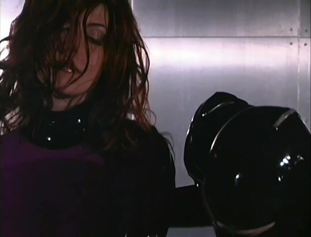 Latex Mistress Fucks Her Slave With Toy