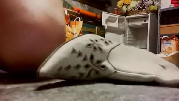 Distruggo paio stivali vorresti essere leccarli tutti?