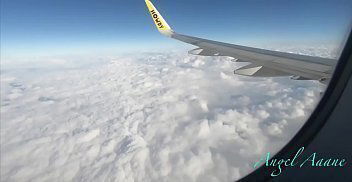 Public Airplane Blowjob