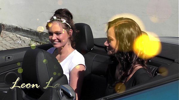 Skinny Schoolgirl, Sexy Cheerleader, Transparent Dress, Panties Sexy White Panties, Leon&acute_s Denisa Outdoors &amp_ Inside Photo Shoot with Leon Lambert