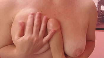 Tits fuck with mature'_s natural boobs.