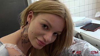 Teen Blonde Jayjay Naked Inked