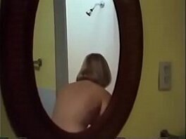 Honeymoon Horror: Sexy Nude Blonde Shower