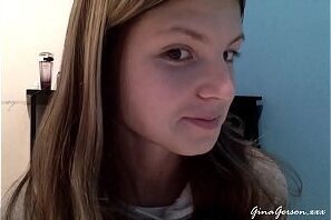 Gina Gerson cut nails for shooting