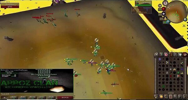 Arroz Clan come cuzinho Aligators camisinha