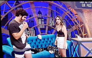 Caio Castro Cueca programa Tat&aacute_ Werneck Lady Night
