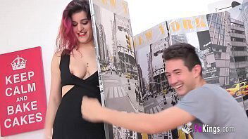 Redhead Lilith and her BIFID TONGUE has the dilemma of her life: '_Can I fuck '_em both?'_