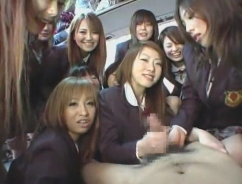 Hottest Japanese whore Ami Shiina, Karin Onuki, Satsuki Koyanagi in Horny JAV movie