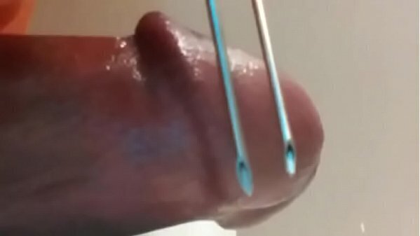 Needles check intended victim