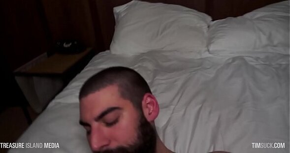 Real twin brothers sharing together