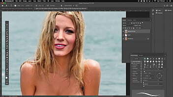 Blake Lively nude &quot_The Shaddows&quot_ in photoshop