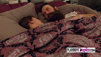 Swinger couples build a connection.