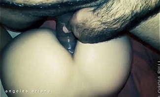 Angeles Ariana otra vez recibe por atras II