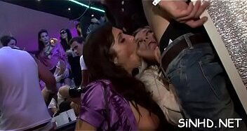 Devilish girls giving wicked pleasures during orgy