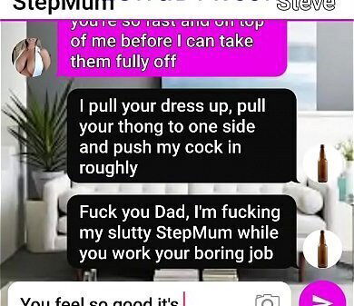 Sexy MILF StepMum seduced naughty roleplay