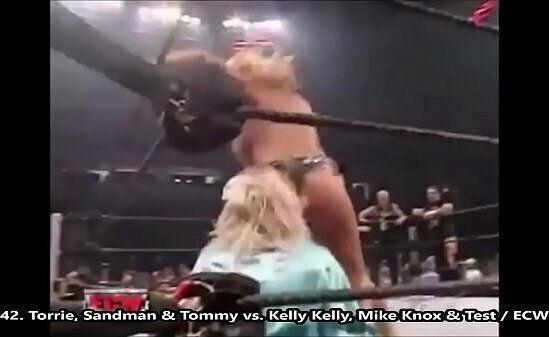 Torrie Wilson wrestling moves.