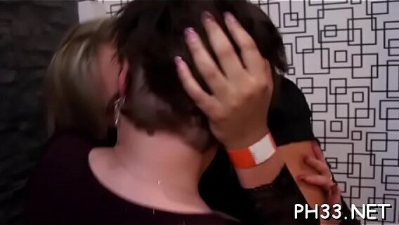 Dark waiter hard fucked gals squeezing their boobs sloping asses